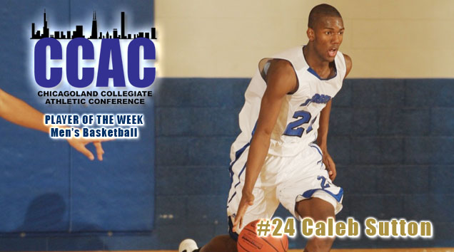 Judson University Men's Basketball - Caleb Sutton - CCAC Player of the Week